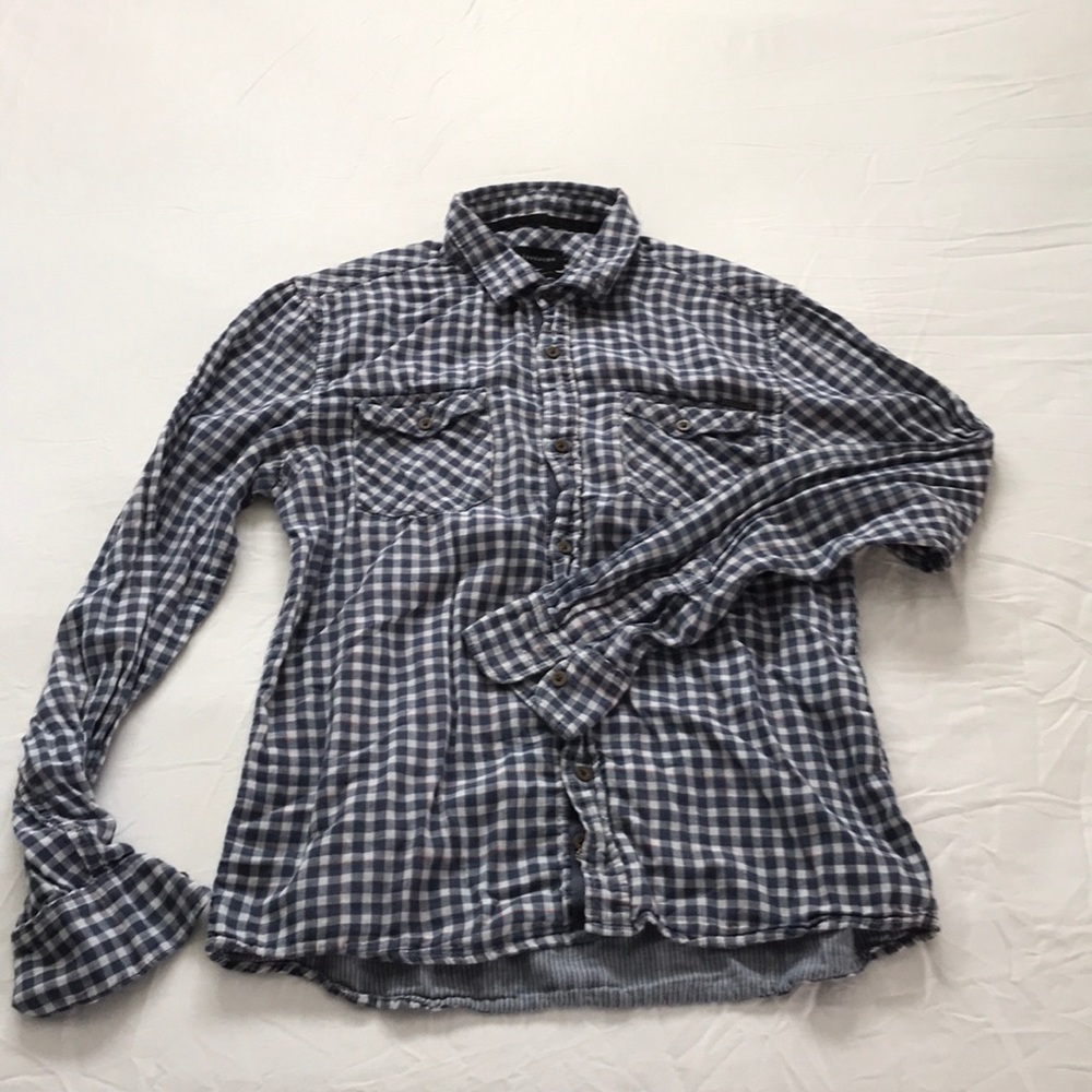 Men’s Zane robe button down shirt